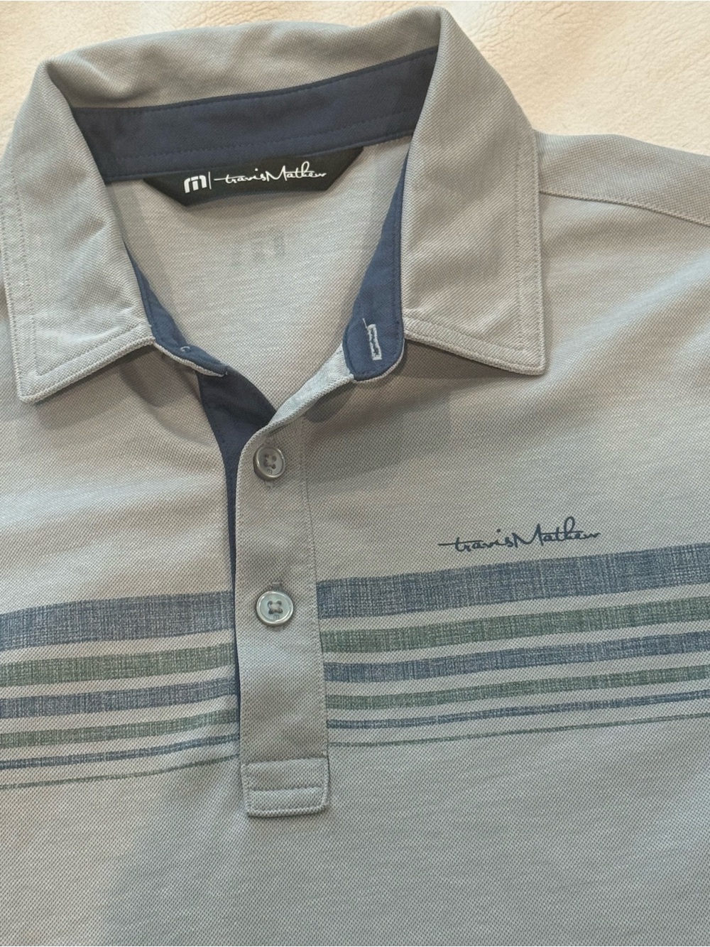 Travis Mathew Men's Polo Size Small